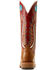 Image #3 - Ariat Women's Futurity Fort Worth Roughout Western Boots - Square Toe, Brown, hi-res