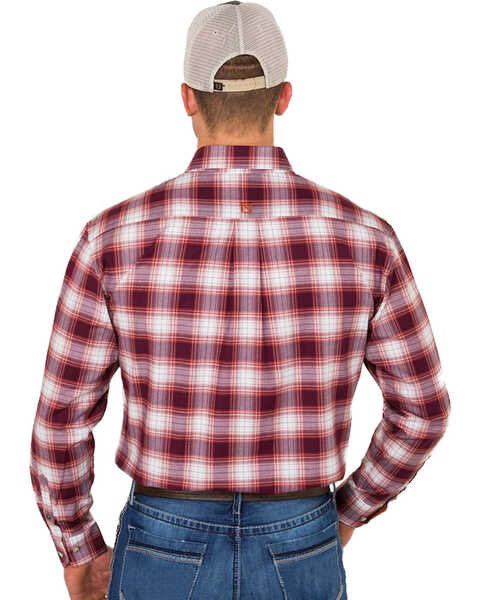 Image #2 - Noble Outfitters Men's Plaid Print Long Sleeve Button Down Western Shirt , , hi-res