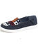 Image #1 - Yellow Box Women's Olevia Stars'n Stripes Print Slip-On Shoe - Moc Toe, Blue, hi-res