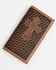 Image #1 - Cody James Men's Wells Basketweave Cross Leather Rodeo Wallet, Brown, hi-res