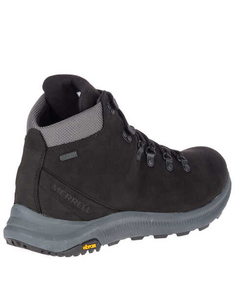 Image #2 - Merrell Men's Ontario Waterproof Hiking Boots - Soft Toe, Black, hi-res