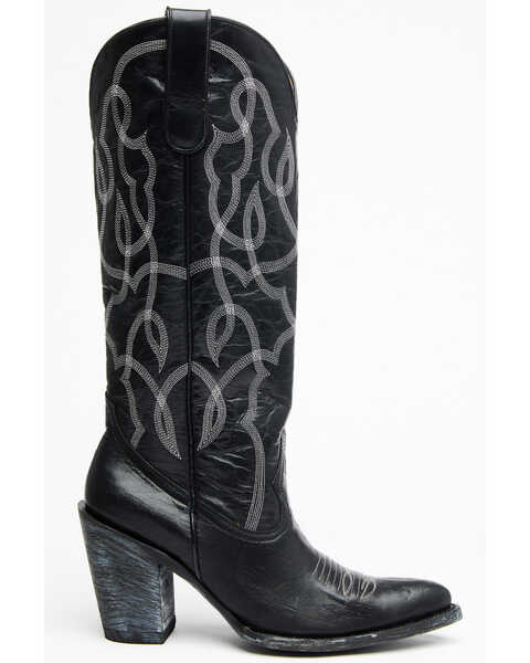 Image #2 - Idyllwind Women's Revenge Western Boots - Pointed Toe, Black, hi-res