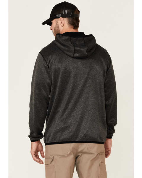 Hawx Men's Solano Reversible Thermal Fleece-Lined Hooded Work Sweatshirt , Black, hi-res