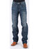 Image #3 - Stetson Men's 1520 Standard Fit Straight Jeans, Blue, hi-res
