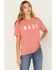 Image #1 - The NASH Collection Women's Logo Short Sleeve Graphic Tee, Red, hi-res