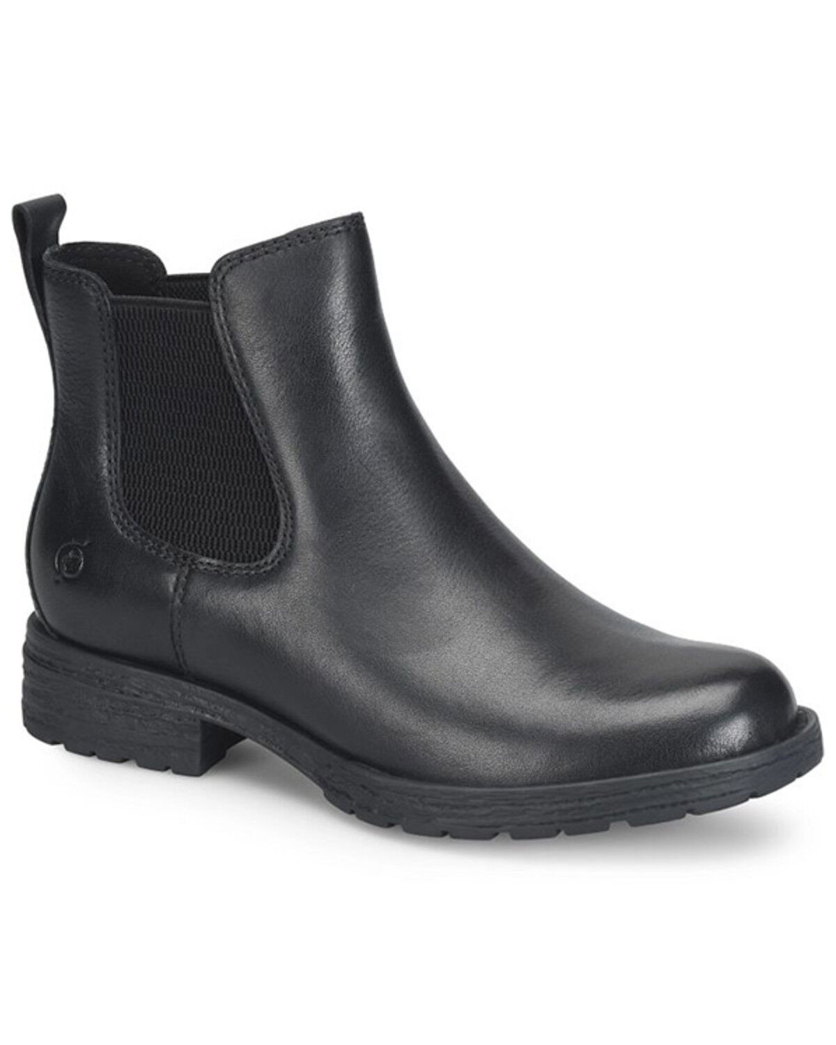 Image #1 - Born Women's Cove Waterproof Chelsea Booties - Round Toe, Black, hi-res