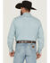 Image #4 - Cody James Men's Frosty Light Wash Long Sleeve Snap Denim Western Shirt - Tall, Light Wash, hi-res