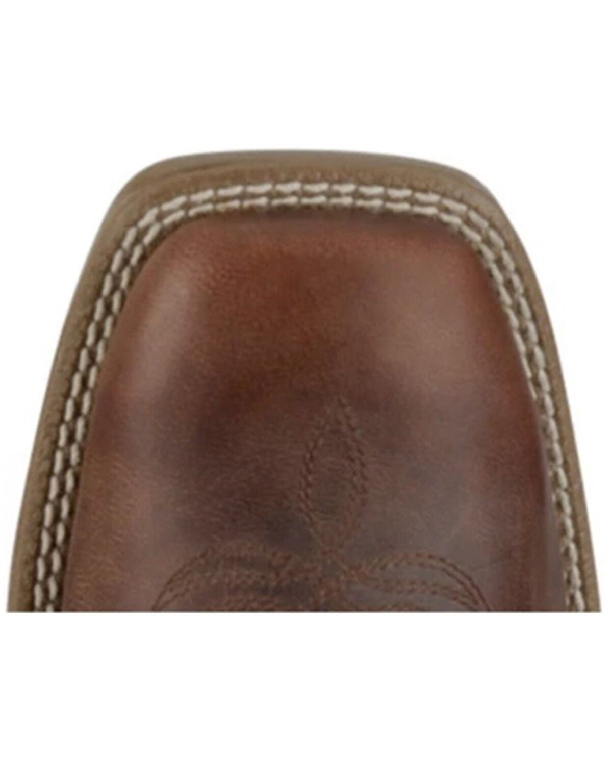 Image #7 - Justin Women's Ashtyn Performance Western Boots - Broad Square Toe, Brown, hi-res