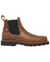 Image #2 - Danner Men's 6" Bull Run Chelsea Pull-On Work Boots - Steel Toe, Brown, hi-res