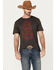 Image #1 - Moonshine Spirit Men's Bucerias Short Sleeve Graphic T-Shirt, Charcoal, hi-res