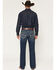 Image #3 - Ariat Men's M4 Silverton Crawford Medium Wash Relaxed Bootcut Stretch Denim Jeans, Medium Wash, hi-res