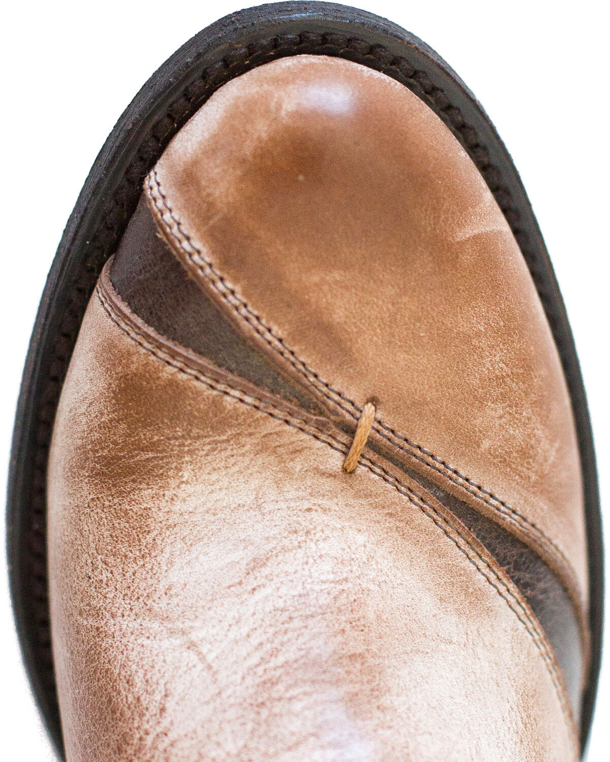 Image #6 - Miss Macie Women's Desert Dancer Booties - Round Toe, Lt Brown, hi-res
