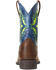 Image #3 - Ariat Boys' Koel VentTEK Western Boots - Broad Square Toe, Brown, hi-res