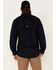Image #4 - Ariat Men's FR Solid Vent Long Sleeve Button Down Work Shirt, Navy, hi-res