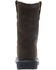 Image #4 - Wolverine Women's Floorhand Waterproof Western Work Boots - Steel Toe, Brown, hi-res