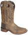 Image #1 - Smoky Mountain Men's Duke Western Boots - Square Toe, Brown, hi-res