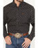 Image #3 - Ariat Men's Thorn Geo Print Long Sleeve Button-Down Western Shirt, Black, hi-res