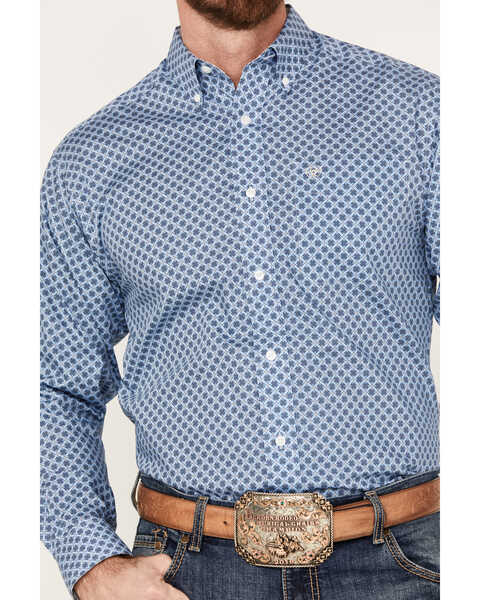 Image #3 - Ariat Men's Atlas Classic Fit Western Shirt, , hi-res