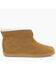 Minnetonka Men's Sheepskin Ankle Boots - Round Toe, Tan, hi-res