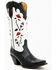 Image #1 - Idyllwind Women's Rosey Black Western Boots - Snip Toe, Black/white, hi-res