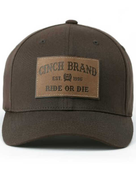 Image #3 - Cinch Men's Ride or Die Ball Cap, Brown, hi-res