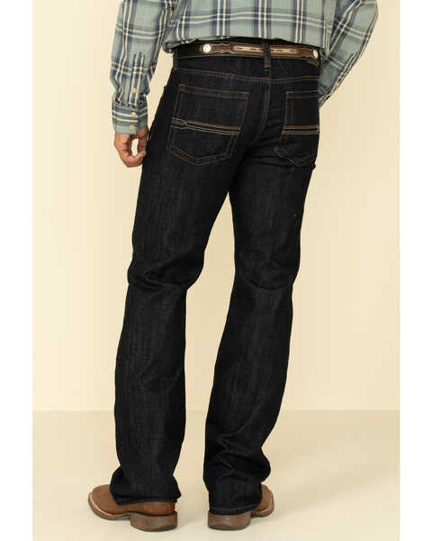 Image #1 - Cody James Men's Roadhouse Dark Rigid Relaxed Bootcut Jeans , , hi-res