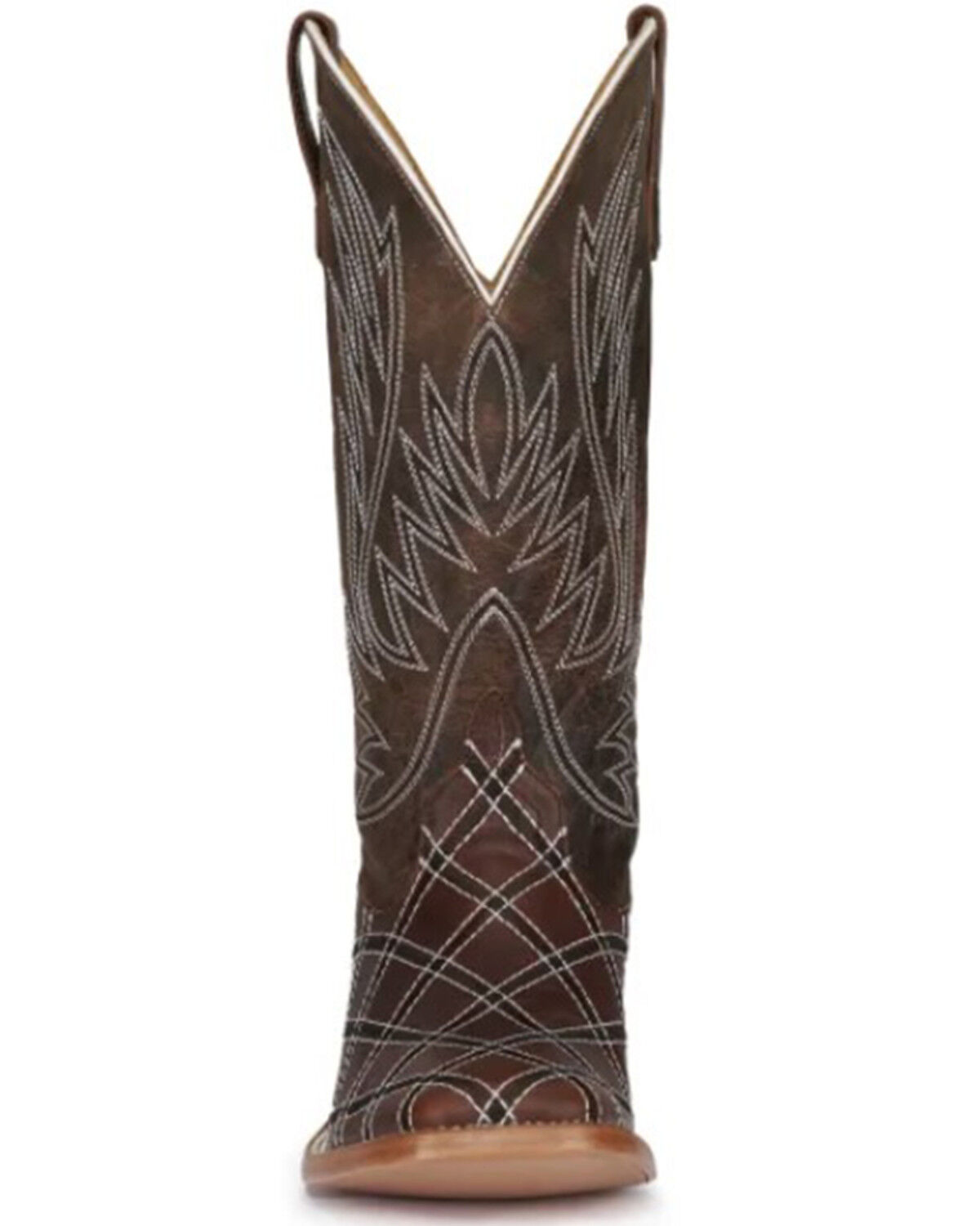Image #4 - Horse Power Men's Sabotage Western Boots - Square Toe, Brown, hi-res
