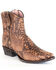 Image #1 - Miss Macie Women's Annie Fashion Boots - Snip Toe, Brown, hi-res