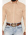 Image #3 - Cody James Men's Solid Long Sleeve Snap Denim Western Shirt, Tan, hi-res
