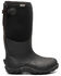 Image #2 - Bogs Men's Classic High Adjustable Calf Rubber Boots - Round Toe, Black, hi-res
