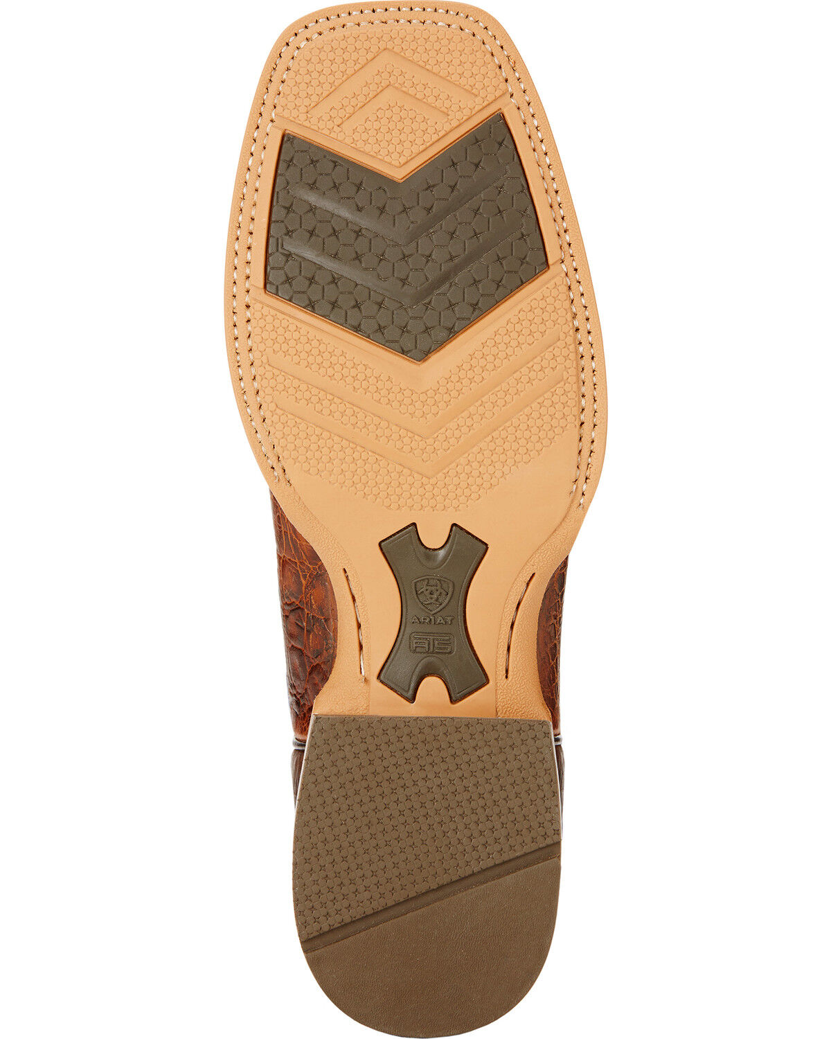 Image #3 - Ariat Men's Cowhand Western Performance Boots - Square Toe, Clay, hi-res