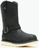 Image #1 - Harley Davidson Men's Bryson Pull-On Motorcycle Boots - Round Toe, Black, hi-res
