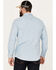 Image #4 - Pendleton Men's Beach Shack Solid Long Sleeve Button-Down Western Shirt, Blue, hi-res