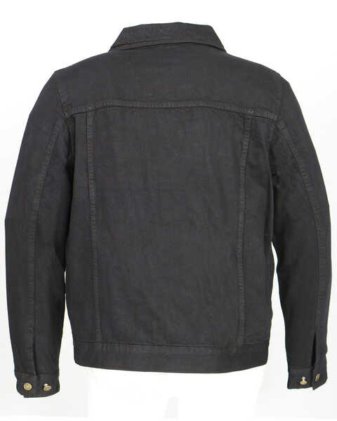 Image #2 - Milwaukee Performance Men's Traditional Denim Jacket - 3X & 4X, Black, hi-res