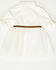 Image #2 - Sugar California Infant Girls' Fringe Long Sleeve Button-Down Denim Tutu Dress, Ivory, hi-res
