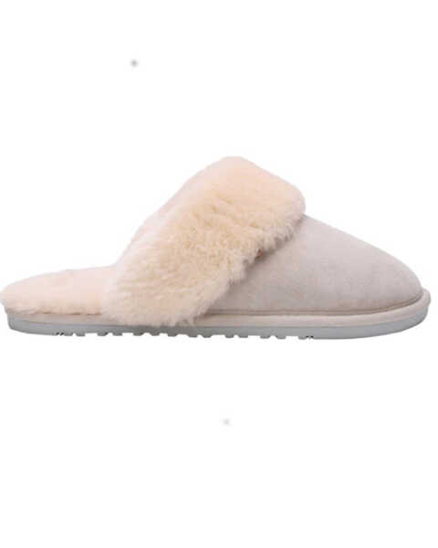 Image #2 - Lamo Footwear Women's Scuff Slippers , Grey, hi-res