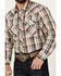 Image #3 - Wrangler Men's 20X Plaid Print Long Sleeve Snap Western Shirt, Multi, hi-res