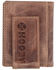 Image #2 - Hooey Men's Bifold Money Clip Leather Wallet, Brown, hi-res