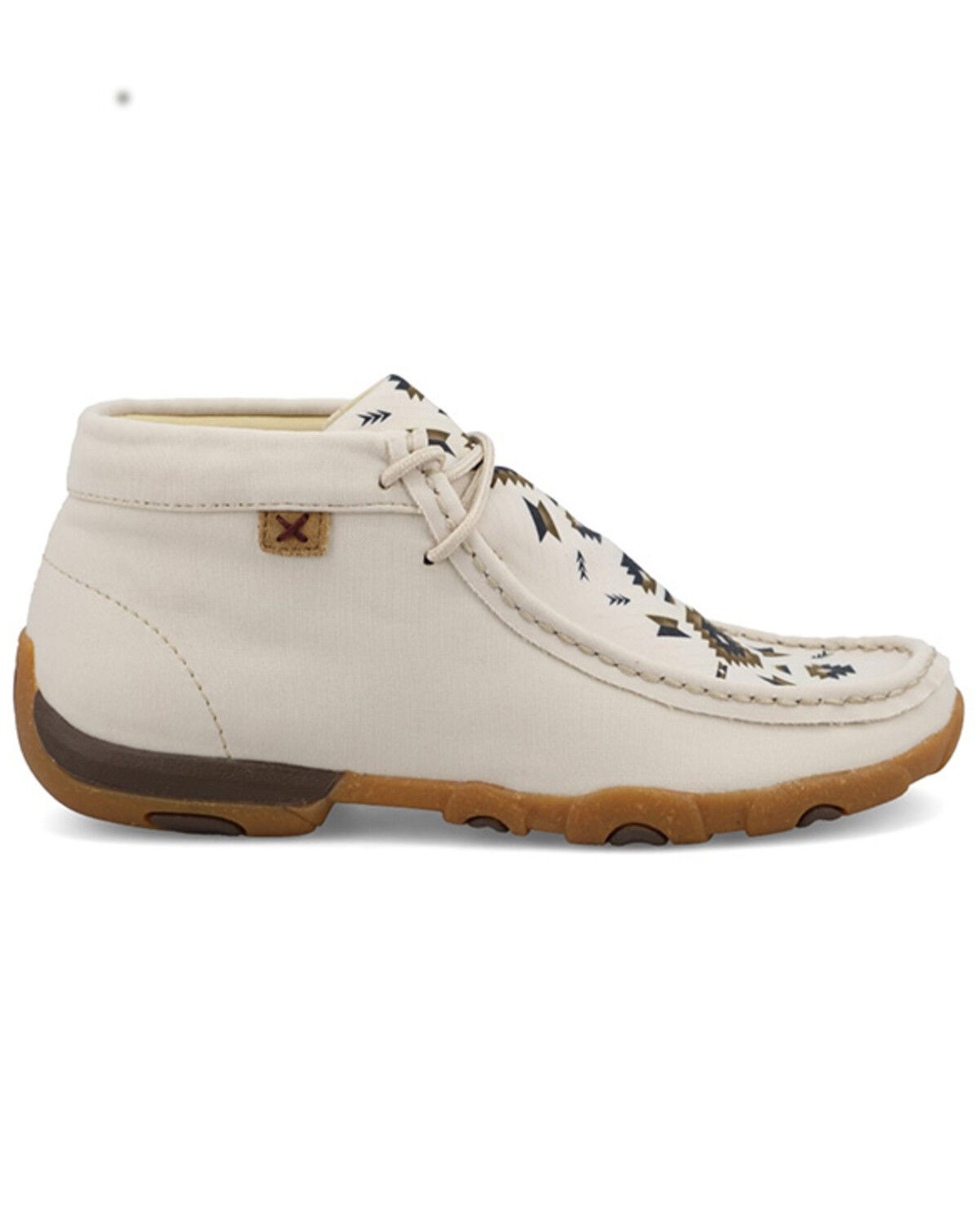 Image #2 - Twisted X Women's Chukka Driving Mocs, Beige, hi-res