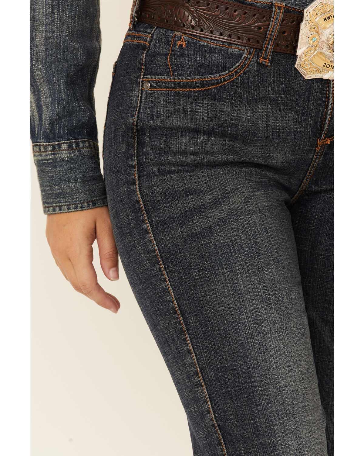 Image #8 - Wrangler Women's Aura Instantly Slimming Jeans, Denim, hi-res