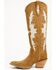 Image #3 - Idyllwind Women's Fire and Reign Tall Suede Western Boots - Round Toe, Tan, hi-res