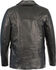 Image #2 - Milwaukee Leather Men's Leather Car Coat Jacket - Big 5X, Black, hi-res