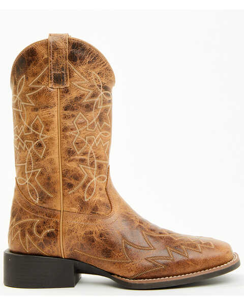 Image #2 - Cody James Men's Ace Performance Western Boots - Broad Square Toe , Brown, hi-res