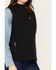 Image #2 - Cinch Women's Logo Embroidered Softshell Vest, Black, hi-res