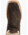 Image #6 - Tanner Mark Men's Exotic Full Quill Ostrich Western Boots - Broad Square Toe, Dark Brown, hi-res