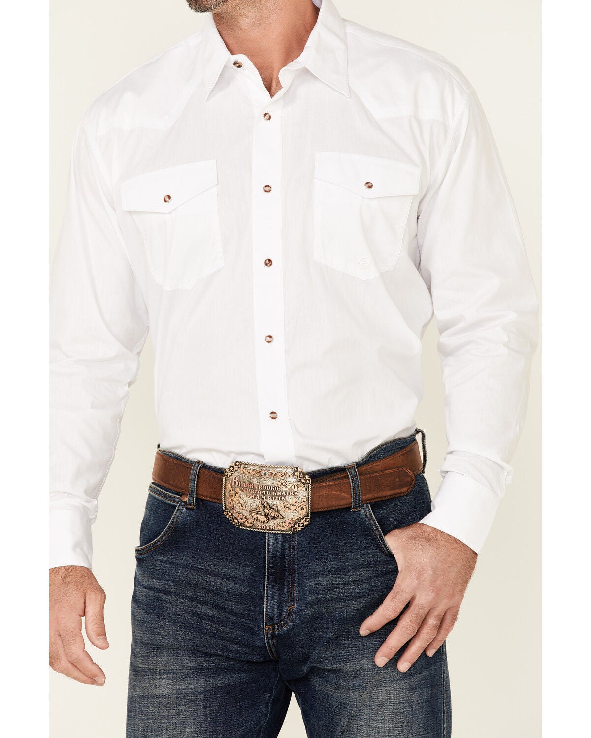 Solid Long Sleeve Western Shirt | Sheplers