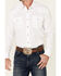 Roper Men's Amarillo Collection Solid Long Sleeve Western Shirt, White, hi-res