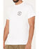 Image #3 - Brixton Men's Oath V Logo Graphic T-Shirt, White, hi-res