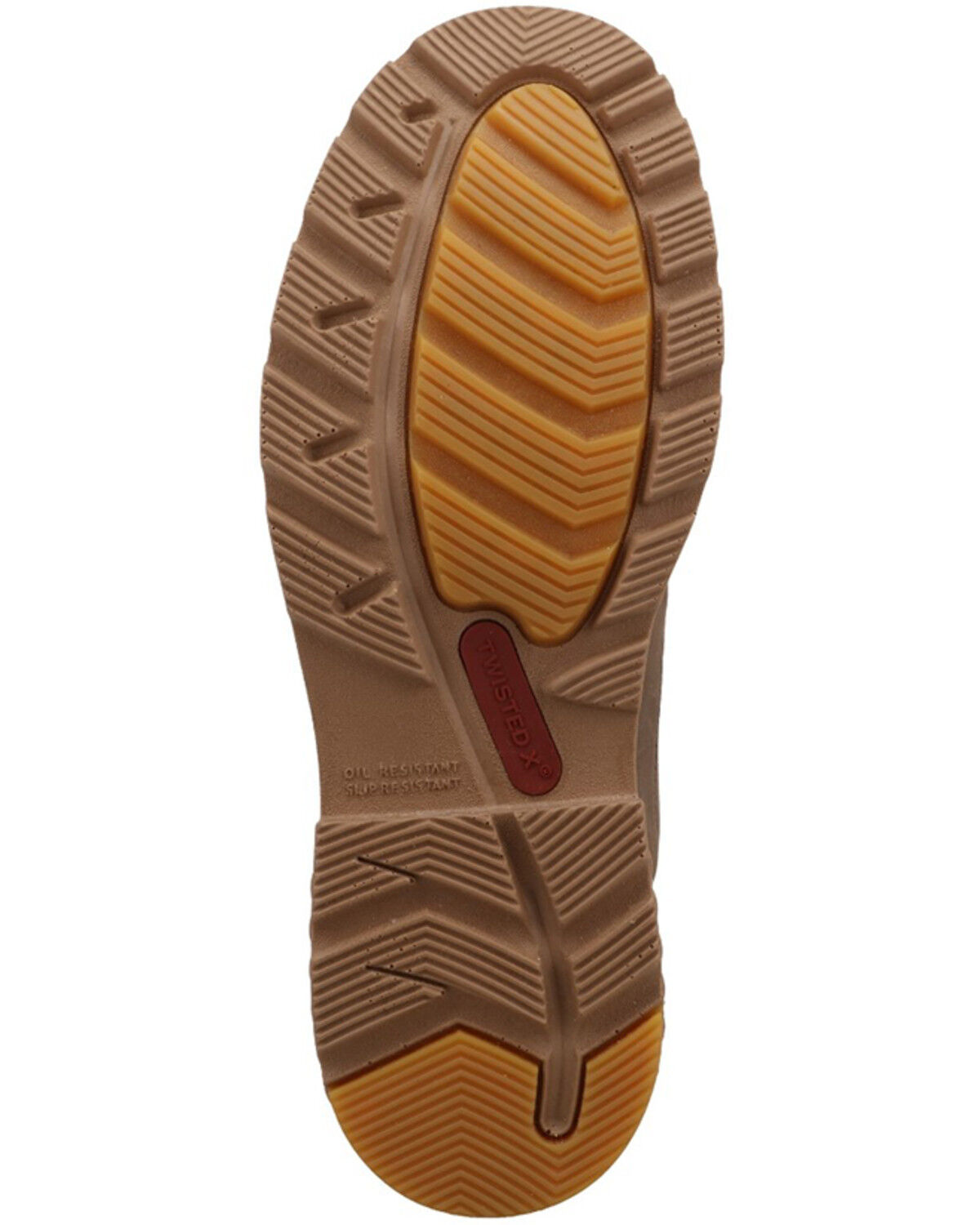 Image #7 - Twisted X Men's 9" Lace-Up Work Boots - Soft Toe, Brown, hi-res