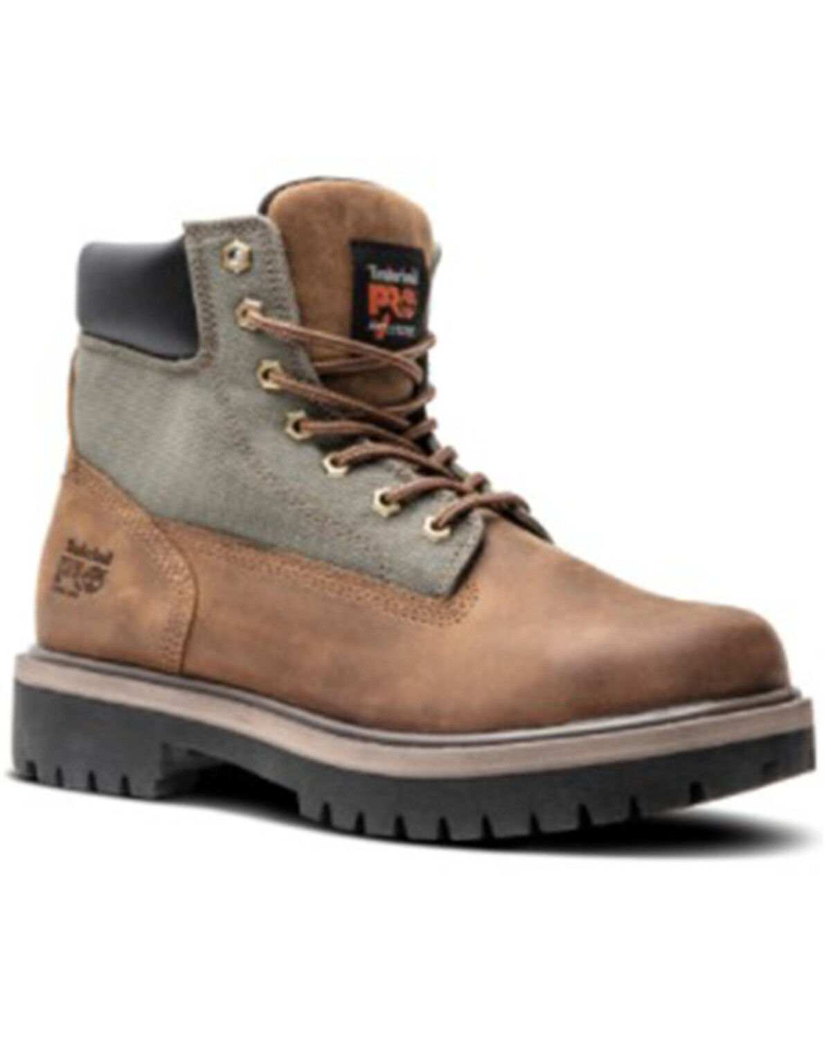 Image #1 - Timberland Pro Men's Direct Attach Work Boots - Steel Toe, Brown, hi-res